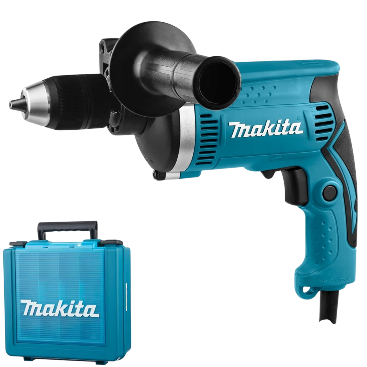 Дрель MAKITA HP1631K (710Вт,удар,0-3200об/мин,кейс)
