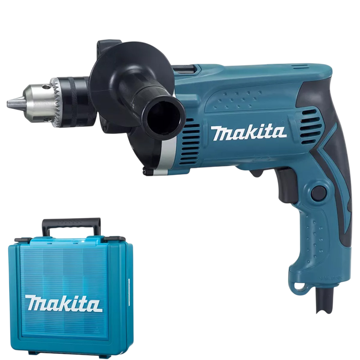 Дрель MAKITA HP1630K (710Вт,удар,0-3200об/мин,кейс)