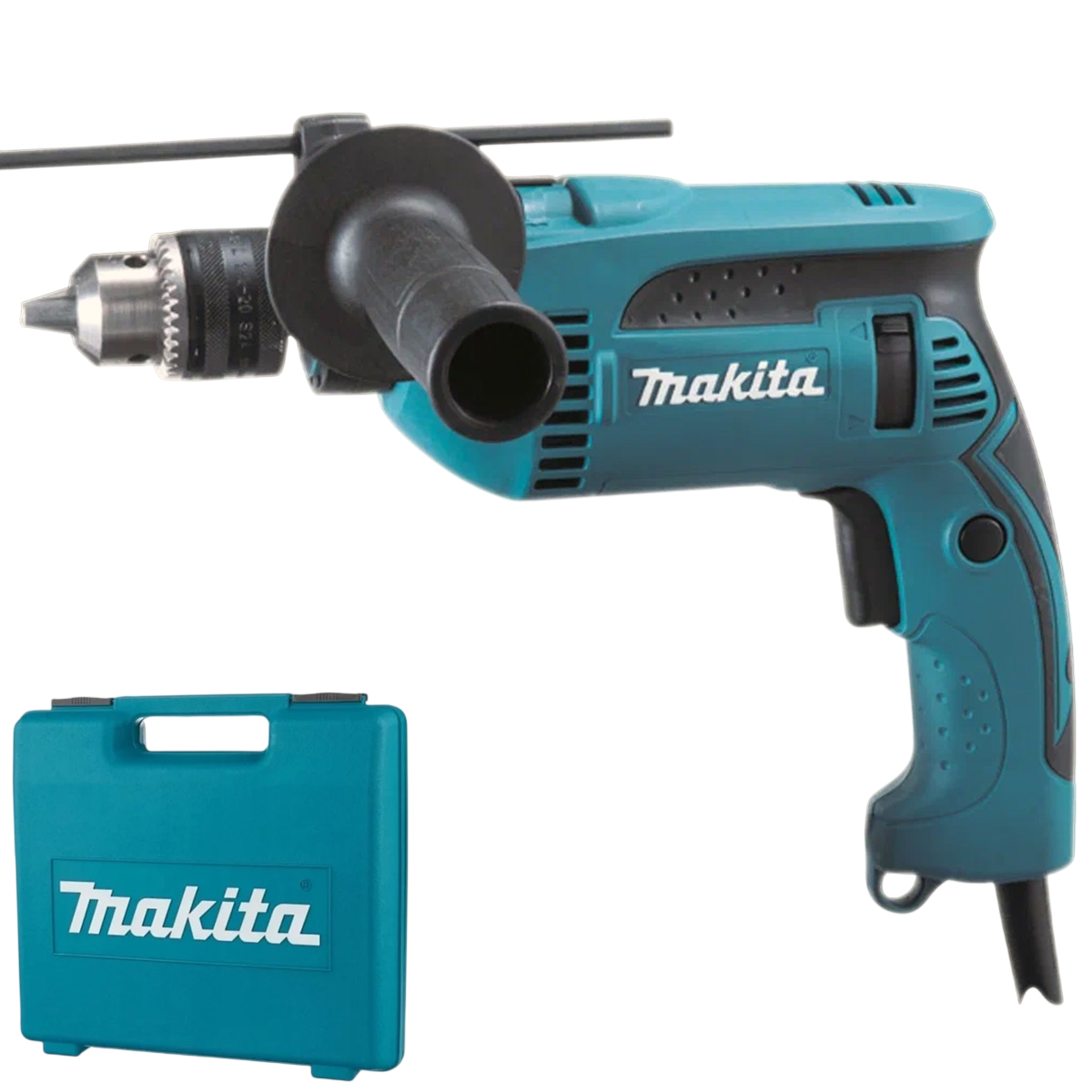 Дрель MAKITA HP1640K (680Вт,13мм,удар,реверс,0-2800об/мин,кейс)